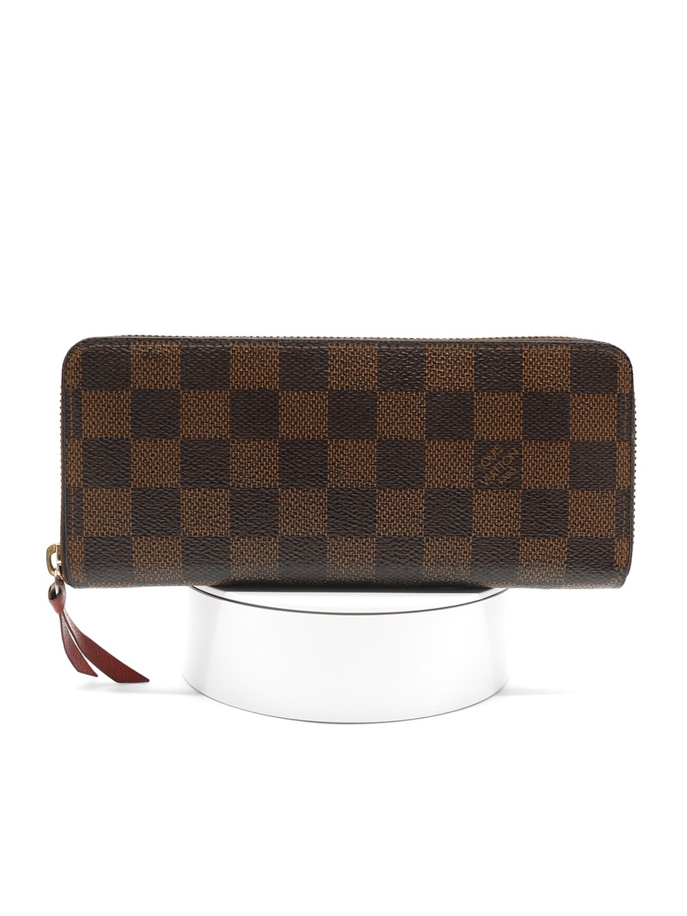 🍓LV Clemence Damier Ebene Wallet CA1116